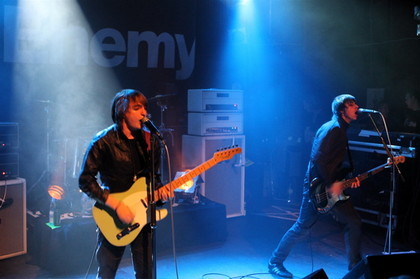 großbritanniens "wichtigste band 2009"? - The Enemy und The Blue Sinners live im Knust Hamburg 