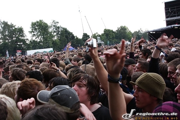 Papa Roach (Live bei Rock im Park 2009)
Foto: Achim Casper